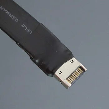 VDA-LINK USB3.1 GEN2 Tipas-E, Tipas-E ilgiklis Vidaus USB 3.1 E Tipo Vyrų ir Moterų Plokštė w Varžtų Skyles F9T-F6A