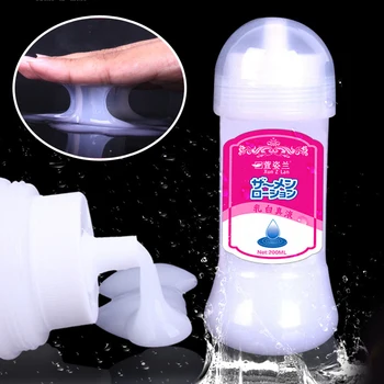200/300ML Vandens Bazės Asmens Imituoti Spermos tepalas sekso Tepalo Produktai Naftos makšties Analinis lubrikantas Suaugusiųjų Sekso žaislai produktus