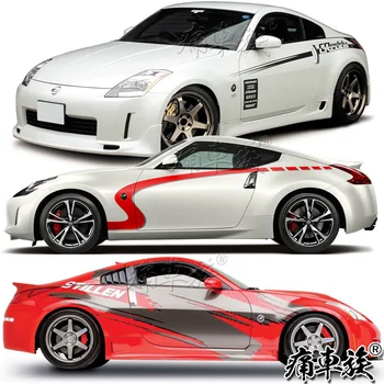 Automobilio Lipdukas, Skirtas Nissan 350Z Kėbulo Durų Išorės Apdailos Modifikuotų Lipdukas TT R8 Z4 GT-R Racing Lipdukas