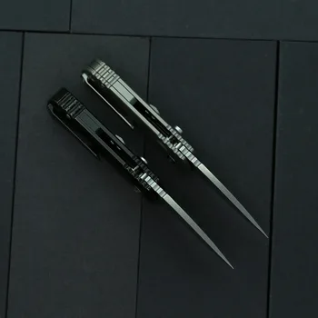 BEKETEN Naujas ZB Mini Sulankstomas Peilis M390 Titano Ašmenys Rankenos Lauko Kempingas Medžioklės Išgyvenimo Kišenėje EDC Peiliai Naudingumas Supjaustyti Įrankis