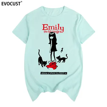 Emily Keista T-shirt Medvilnės Vyrų marškinėliai Naujas TEE MARŠKINĖLIUS Moterų unisex Mados