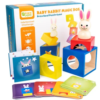 [Jane ' s atrankos] medinių triušis kūdikio intelektas, magic box, kūdikio sąveika, anksti mokydami, žvalgybos žaislas