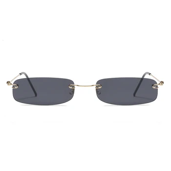Kachawoo siauri akiniai nuo saulės vyrams aukso metalo rėmelis juodas mažas stačiakampis taškus saulės akiniai moterims priedai 2018 karšto pardavimo
