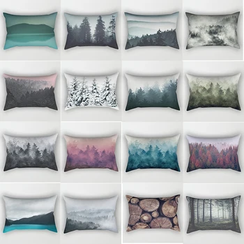 Karšto pardavimo dvigubus šonus, miško modelis pagalvių užvalkalai stačiakampio miegamajame pagalvių užvalkalai kelionės pagalvę padengti 50*30 cm