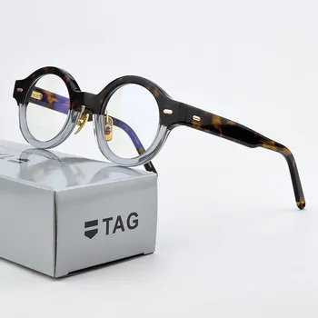 Naujas Prekės ženklas apvalių akinių rėmeliai moterų akiniai vyrų trumparegystė rėmo akiniai, optiniai skaidrūs akiniai rėmeliai vyrų spektaklis