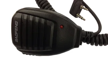 Originalus baofeng TR Garsiakalbis Mic kumpis radijo handheld Microphone Du Būdu Radijo Walkie Talkie UV-5R UV-5RE BF-UVB2 BF-888S GT-3
