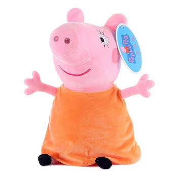 Originalus prekių Peppa Pig Įdaryti Pliušinis Žaislas Peppa George Kiaulių Šeimai Šalis Lėlės Kalėdų Kalėdų dovana Mergaitė