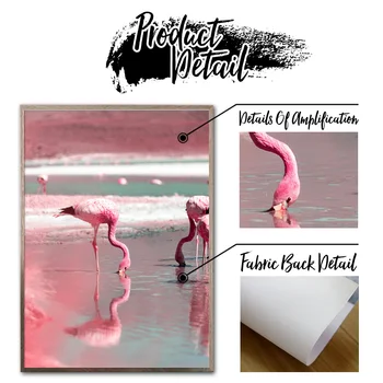 Pink Flamingo Kalnų Vandenyno Citata Sienos Meno Tapybos Drobės Šiaurės Plakatai Ir Spausdina Sienos Nuotraukas Kambarį Namų Dekoro