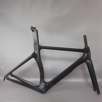 Tantan gamyklos naujas Aero dizaino visų juoda spalva anglies kelių dviračio rėmas su anglies pluošto dviračių lenktynių frame700c priimti tapyba