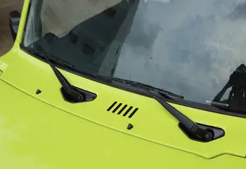 Už Suzuki Jimny 2019 2020 Priekiniai Lietaus prekinis, galinis Stiklo Valytuvas Bazės Apdailos Dangtelio Apdaila 