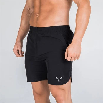 Vyriški 2 In 1 Poilsiu Šortai mados vyriški šortai vyriški drabužiai 2019 m. vasarą vyrams Sweatpants jogger atsitiktinis greitai džiūstantys šortai